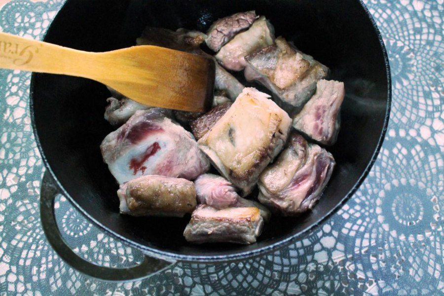 Говядина с овощами в духовке