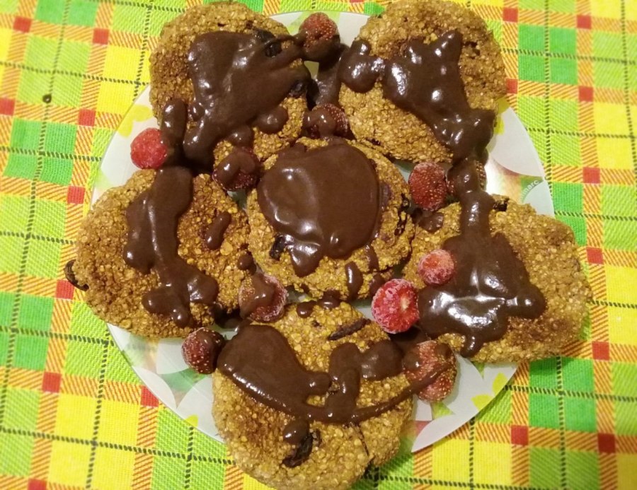 Овсяное печенье с изюмом