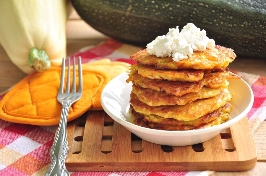 Творожные оладьи