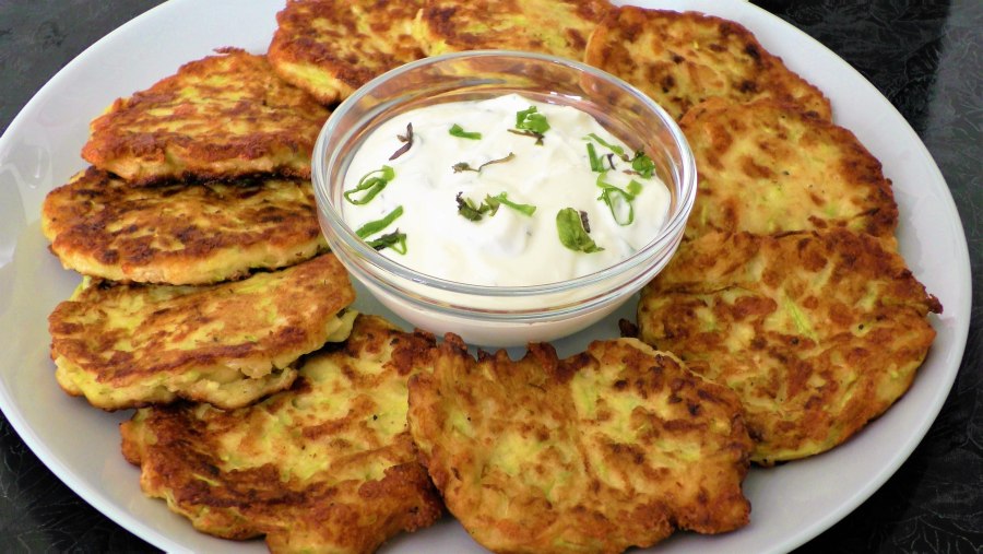 Оладьи из кабачков