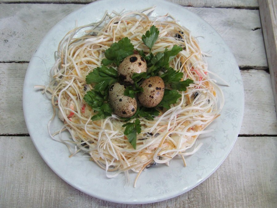 Гнездо глухаря