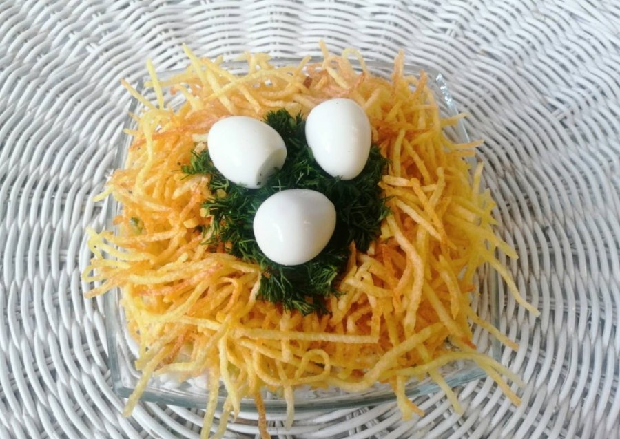 Салат осиное гнездо