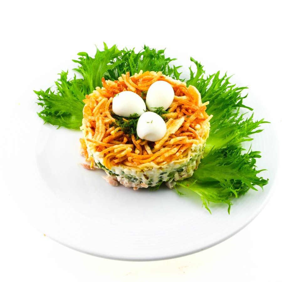 Салат гнездо глухаря Глобус