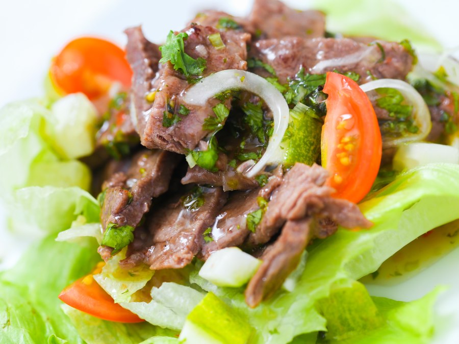 Тайский биф салат