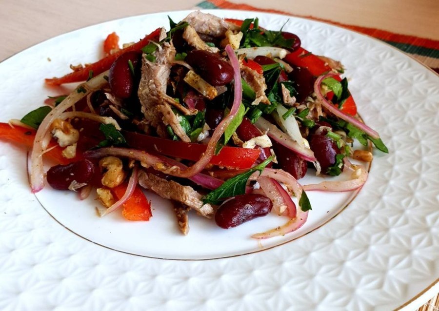 Стир Фрай из говядины с овощами