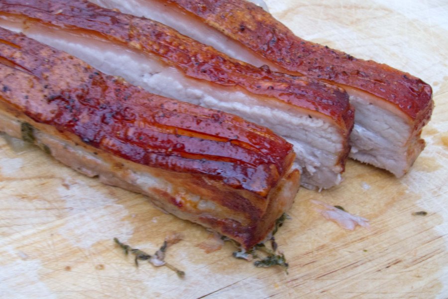 Грудинка домашняя