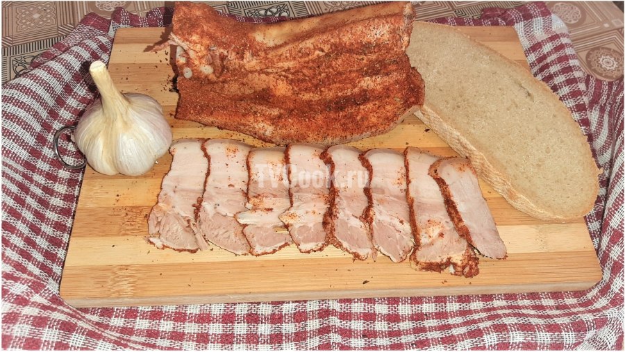 Грудинка по домашнему