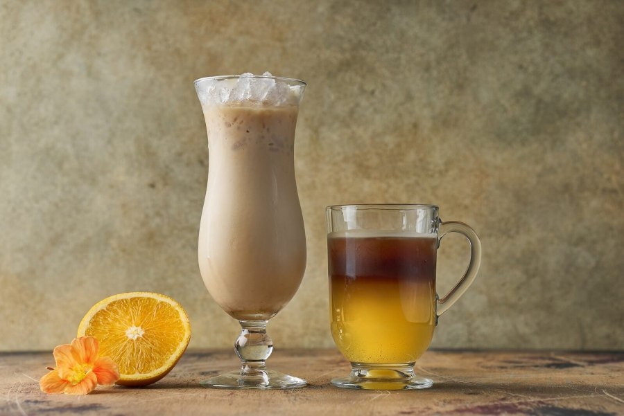 Цитрусовый РАФ кофе