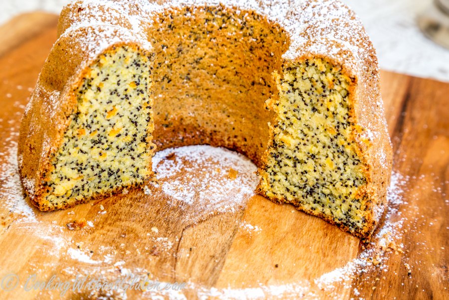 Пирог с миндальной мукой