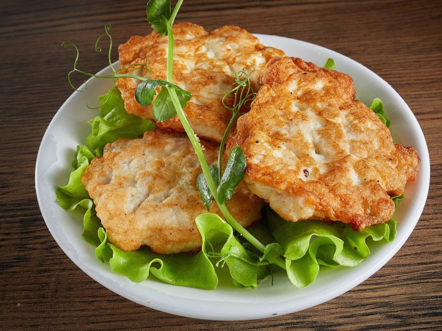 Куриные оладьи
