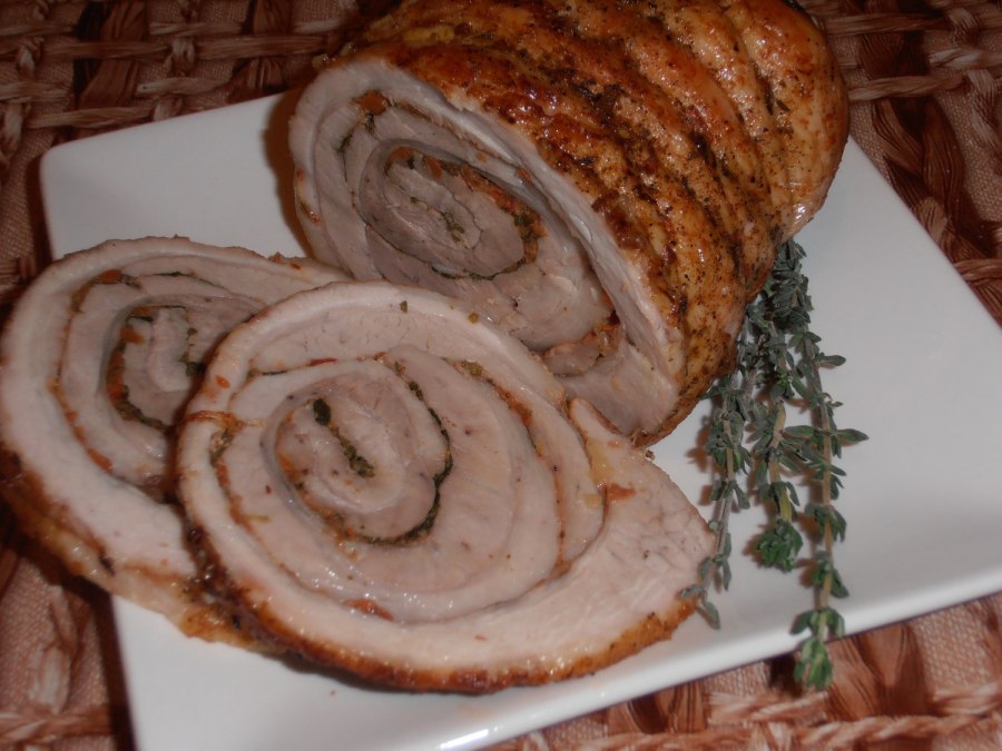 Мясной итальянский рулет поркетта