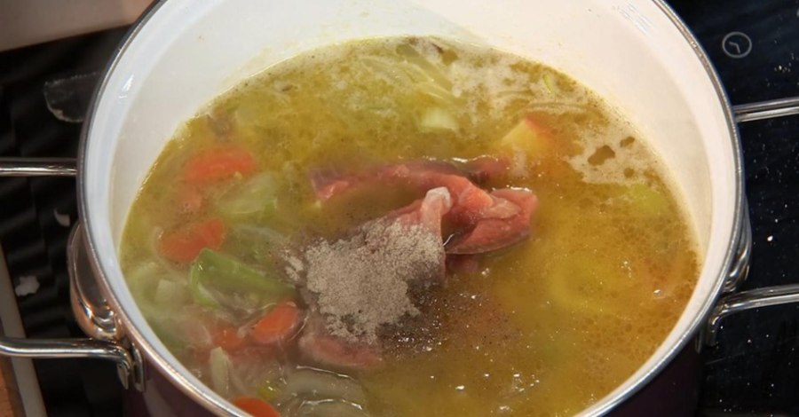 Суп из консервы горбуши