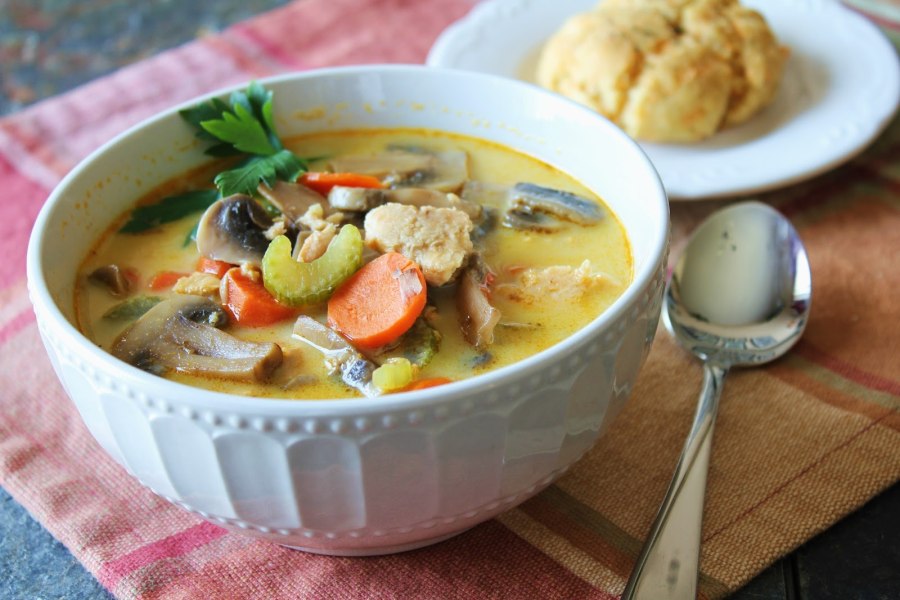 Уха с горбушей