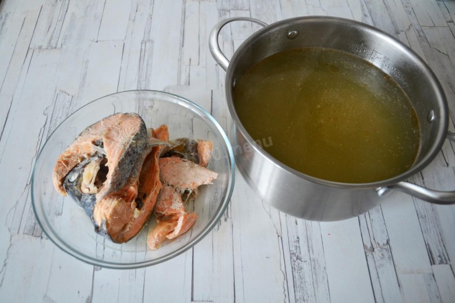 Стейк из горбуши