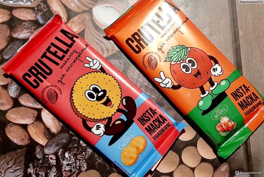 Instamaska шоколад Crutella