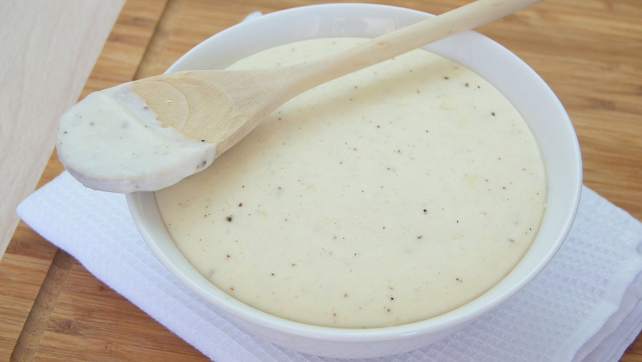 Спагетти с сырным соусом