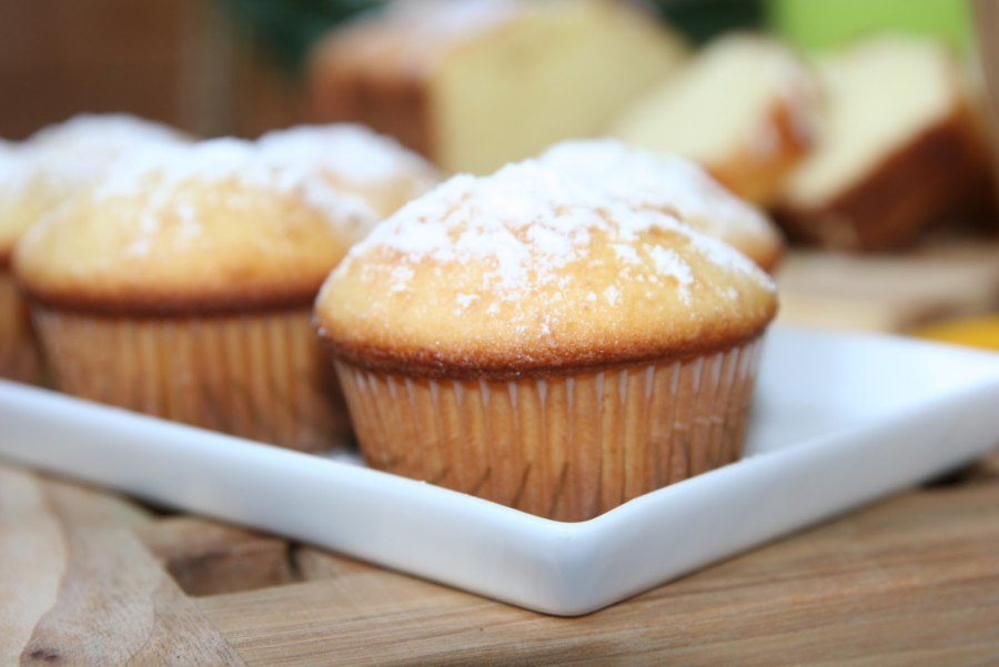 Вкусный кекс на сметане