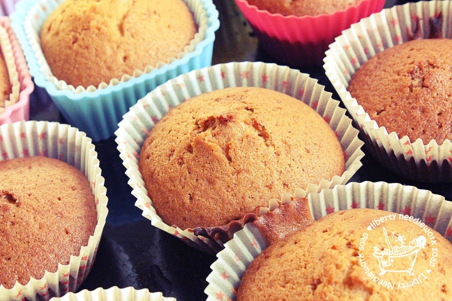 Кексики на сметане в силиконовых формочках