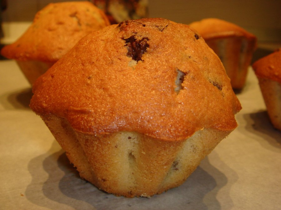 Кексики с творогом в силиконовых формочках