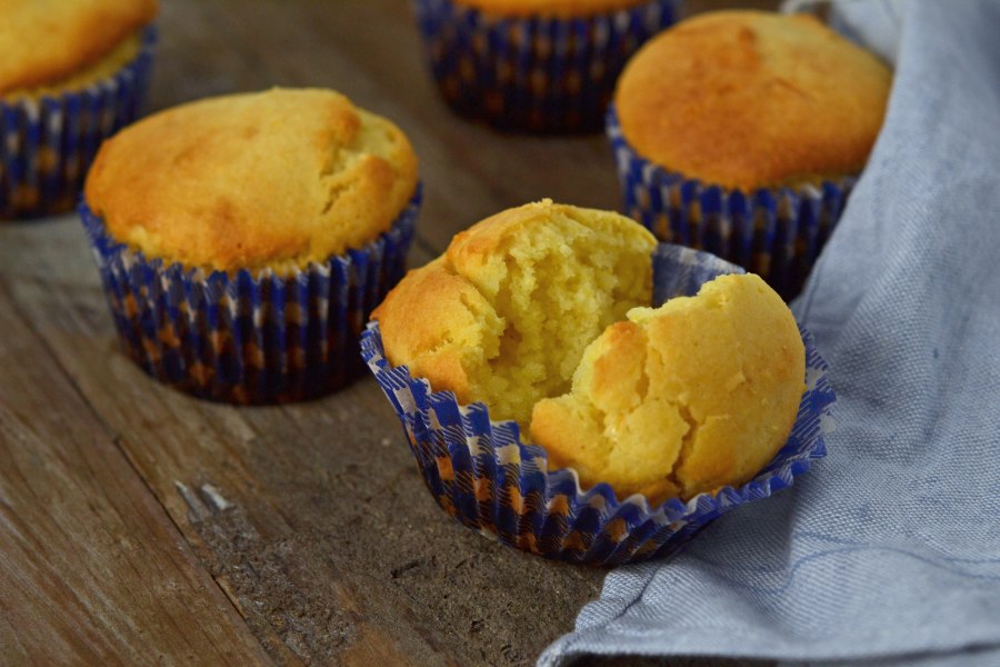 Кексики на сметане в силиконовых формочках