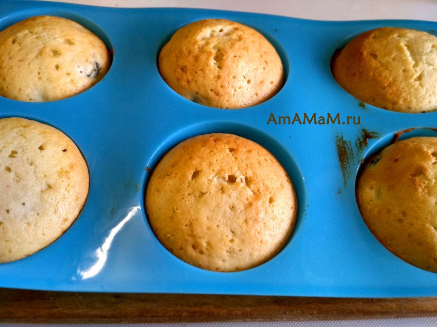 Творожный кекс