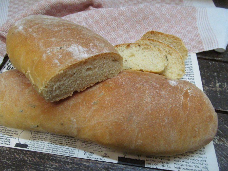 Фокачча с розмарином маслом