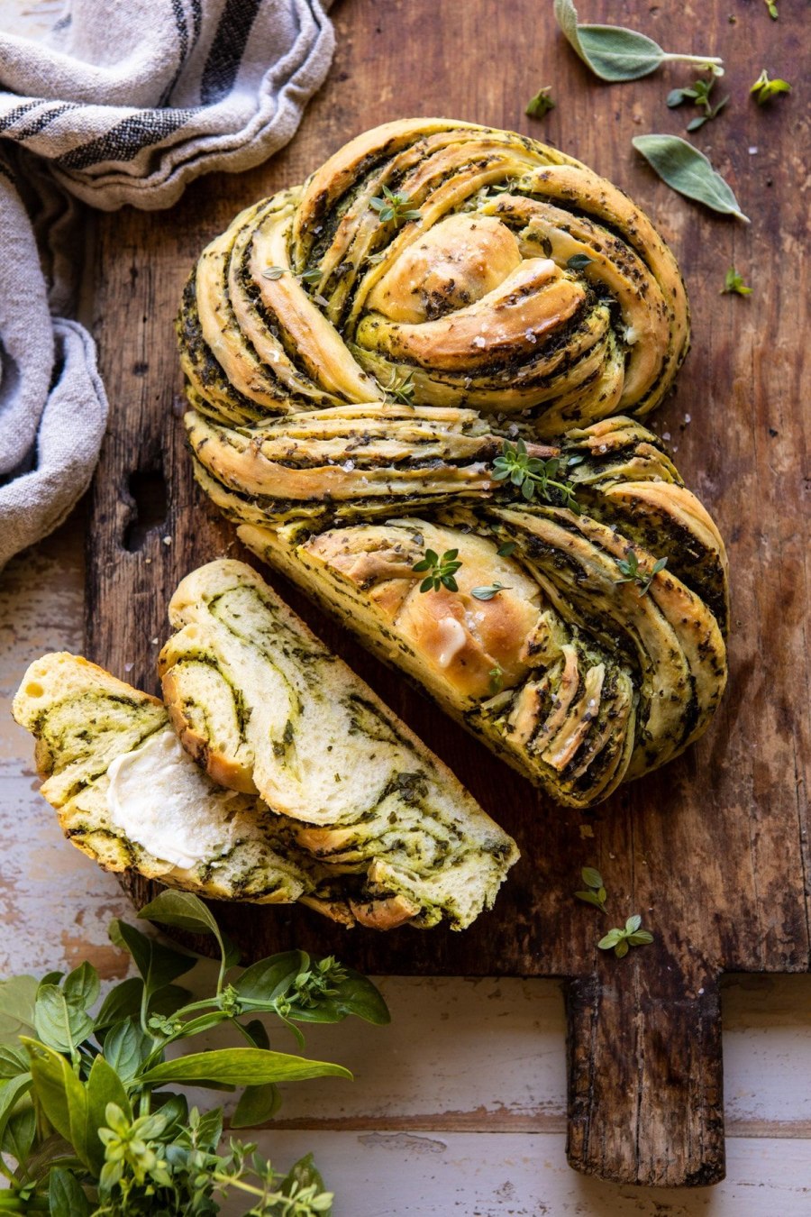 Хлеб с оливковым маслом