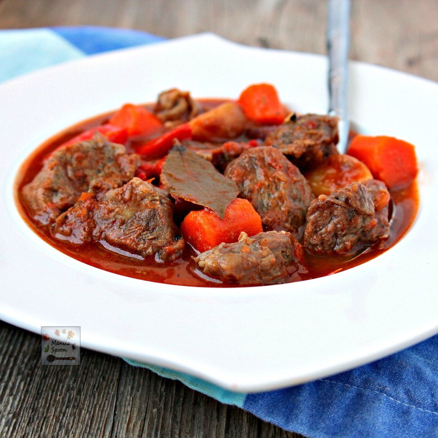 Тушеное мясо из говядины