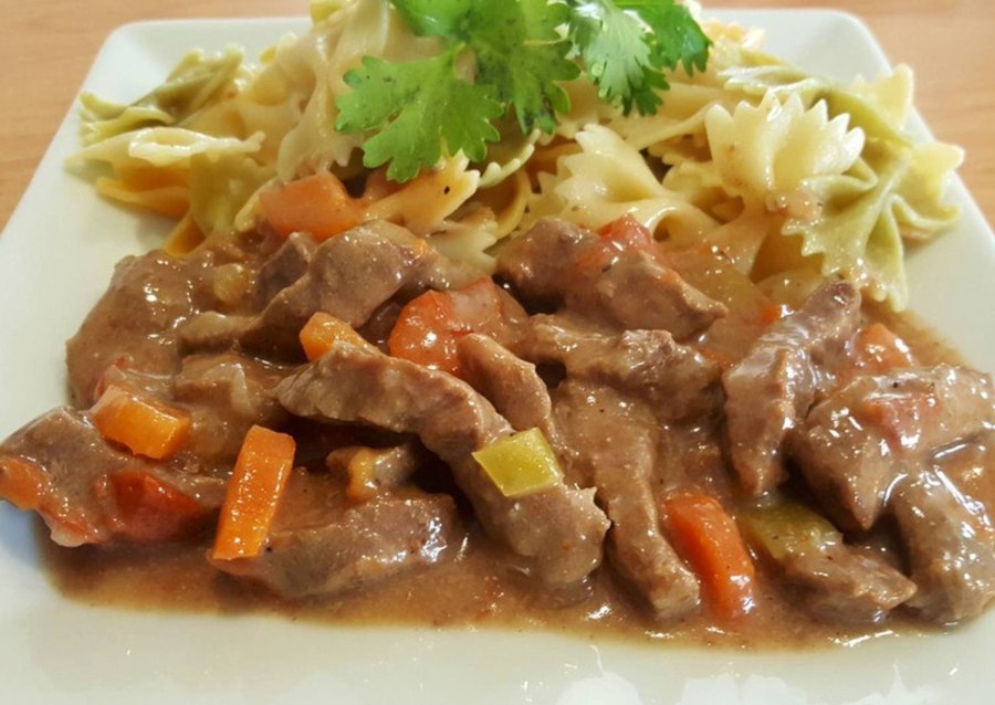 Говядина с подливкой