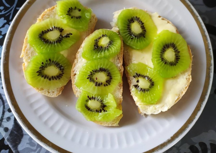 Закуски с киви