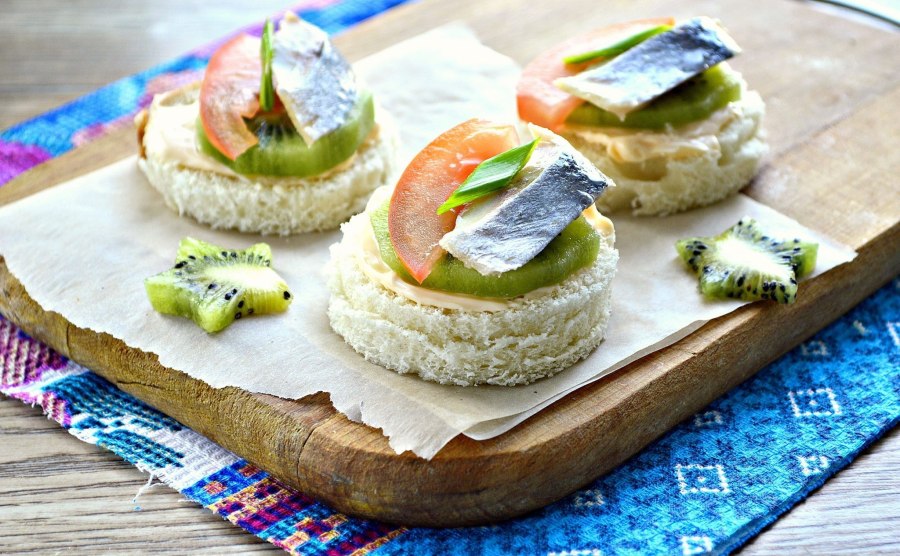 Тосты с киви рецепт пошагово