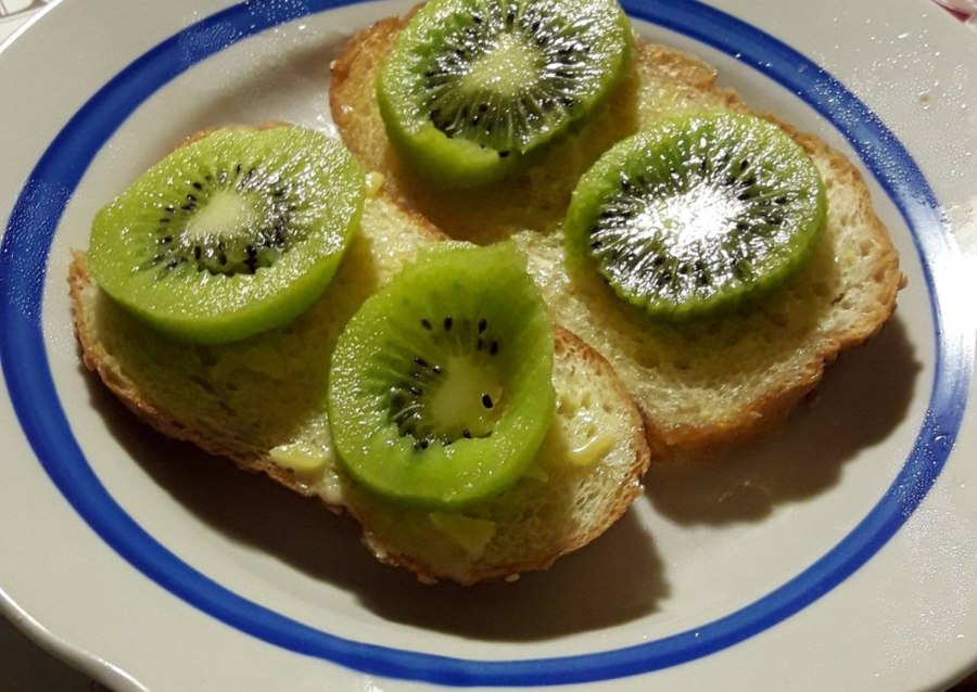 Бутеры с киви