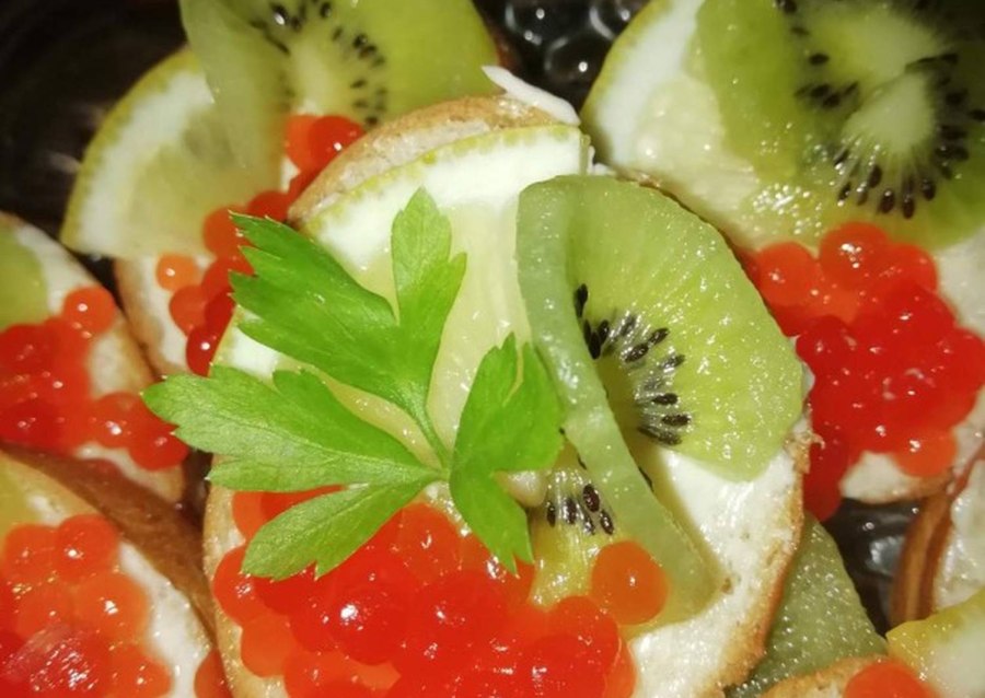 Тост с киви