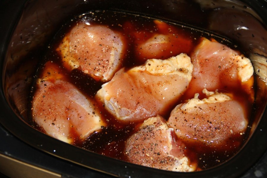 Картофельный гратен с курицей и грибами