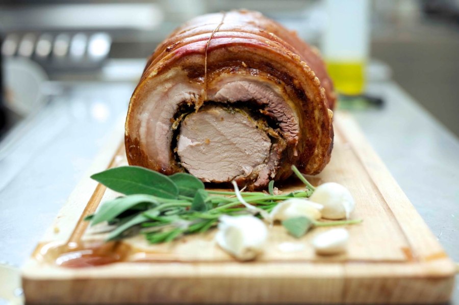 Греческие рулетики с курицей