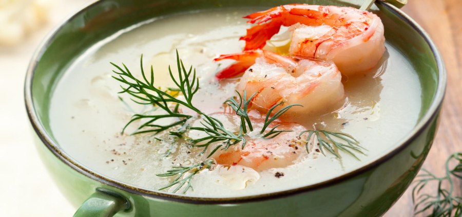 Японский суп с морепродуктами