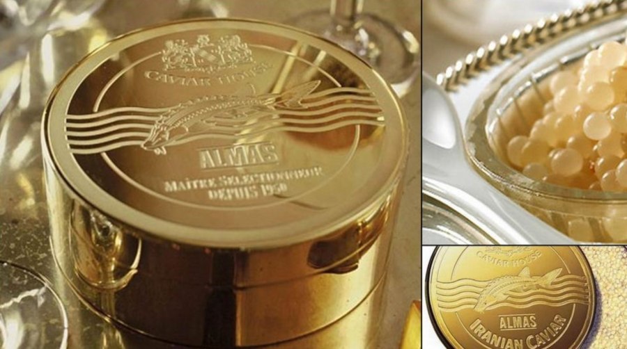 Алмазная икра белуги альбиноса