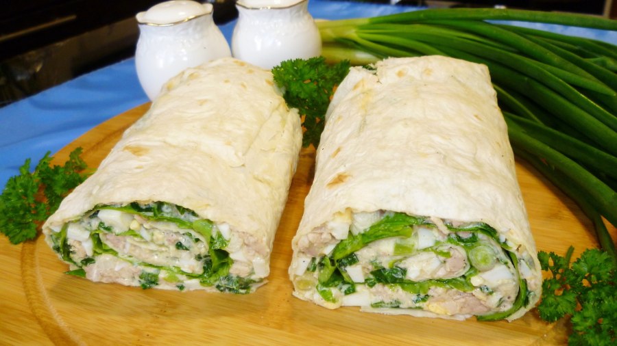 Лаваш с начинкой