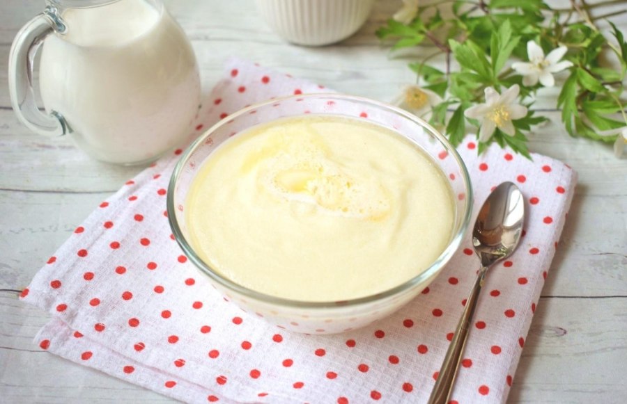 Блины на манки дрожжах и с крахмалом