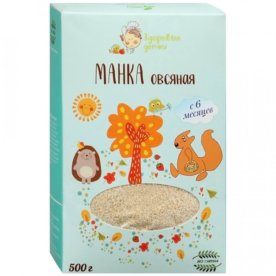 Манка из овсянки