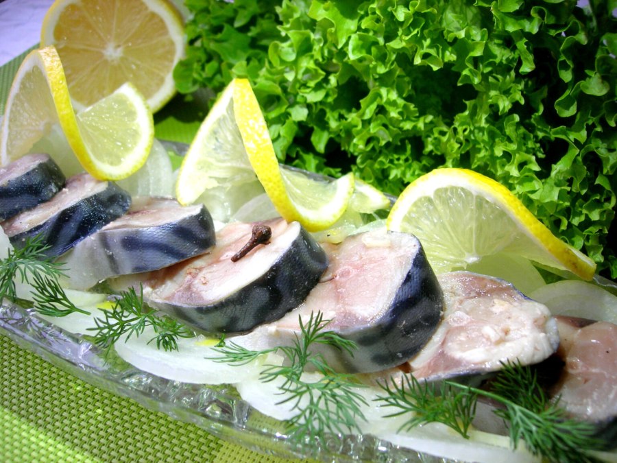 ВКУСВИЛЛ скумбрия соленая кусочки