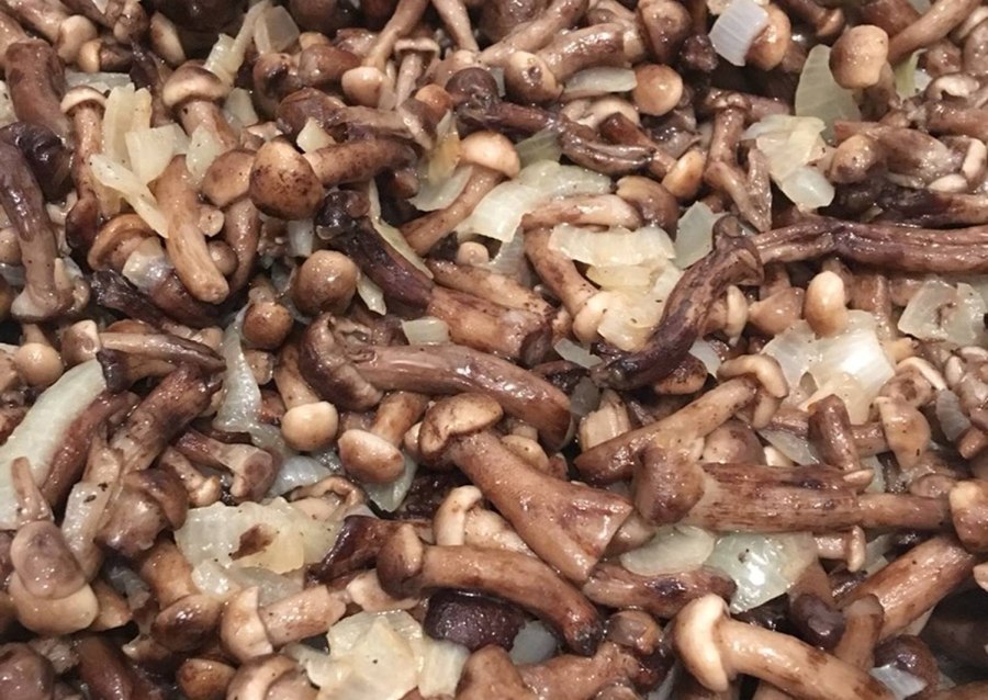 Грибная начинка для пирогов