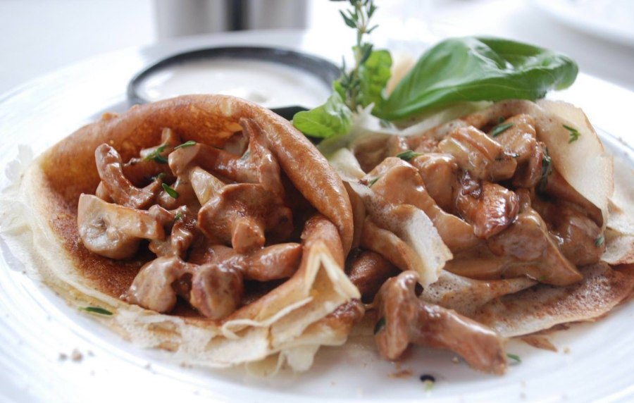 Начинка из сушеных грибов с рисом