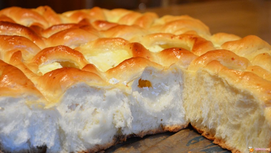 Пирожки из творожного теста