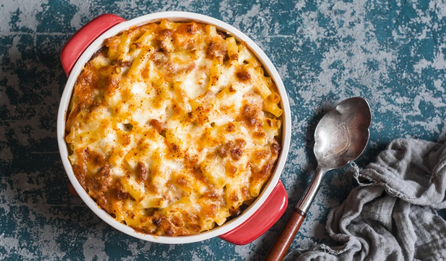 Запеканка из макарон с сыром