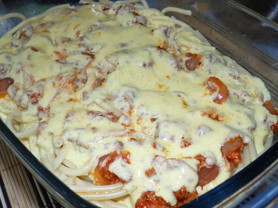 Запеканка из макарон