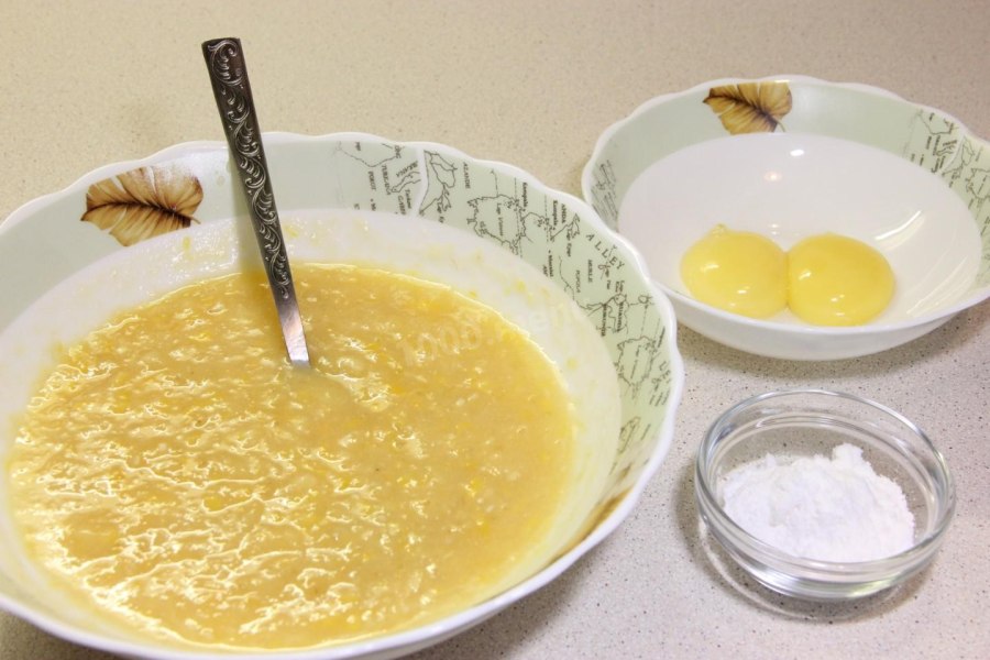 Лимонно манговый курд