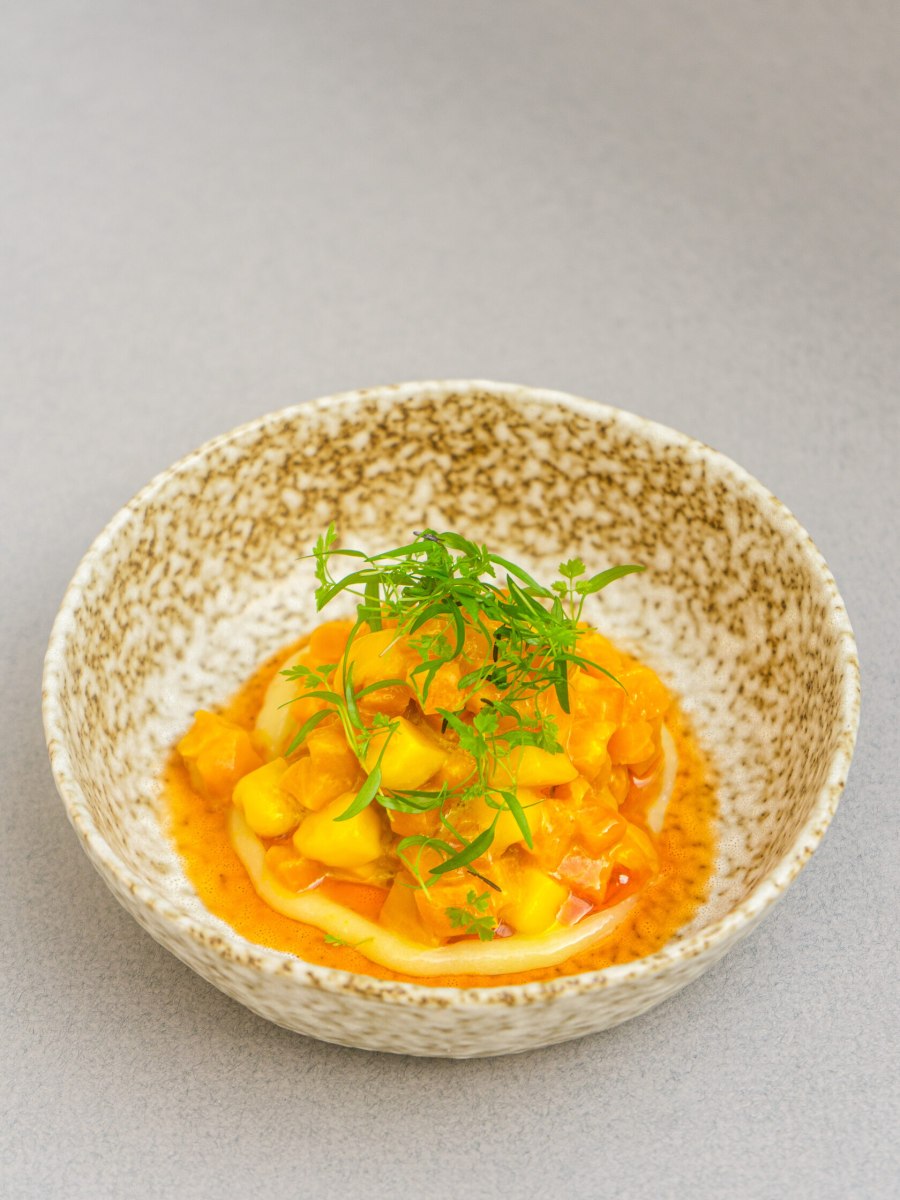 Манговый курд