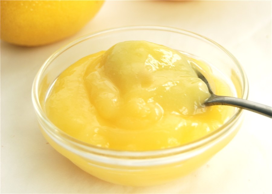 Лимонный курд с меренгой