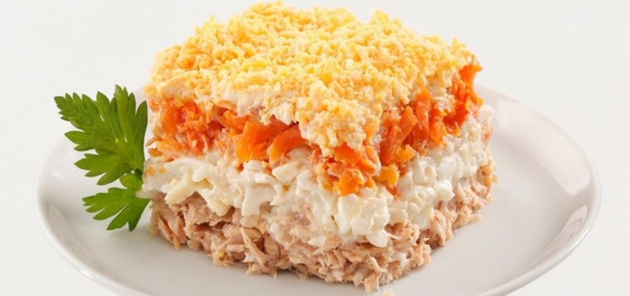 Салат Мимоза Королевская